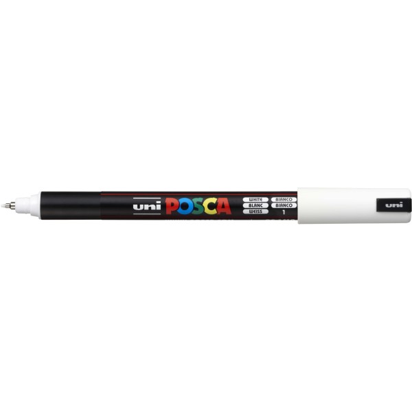 uni-ball POSCA PC-1MR Marker - 0,7 mm WEISS