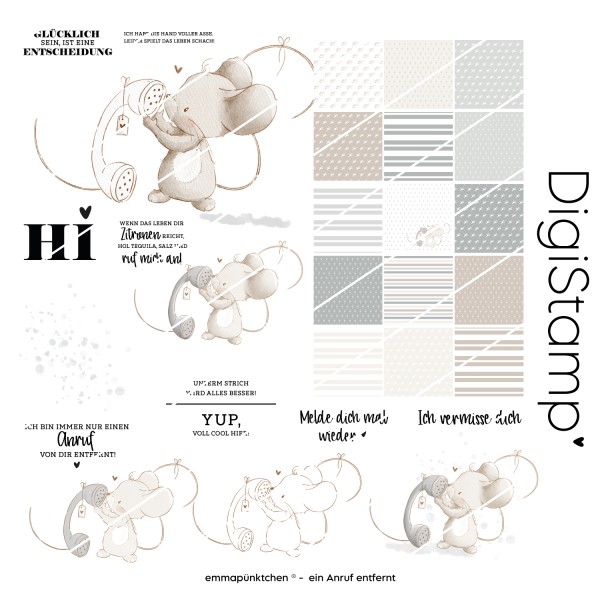 emmapünktchen ® - Ein Anruf entfernt DigiStamp