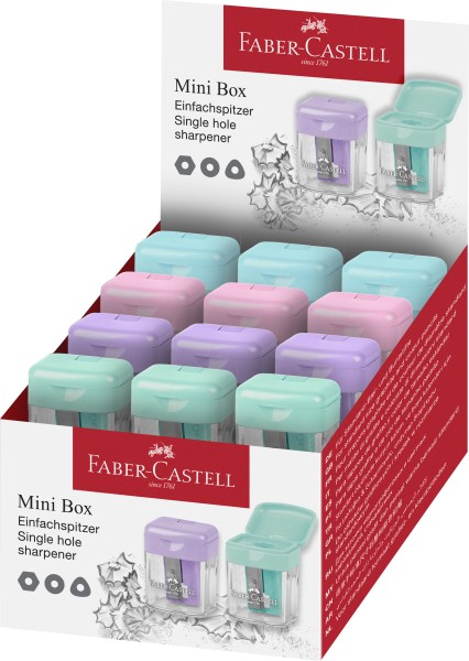 Faber-Castell Einfachspitzdose - farblich sortiert
