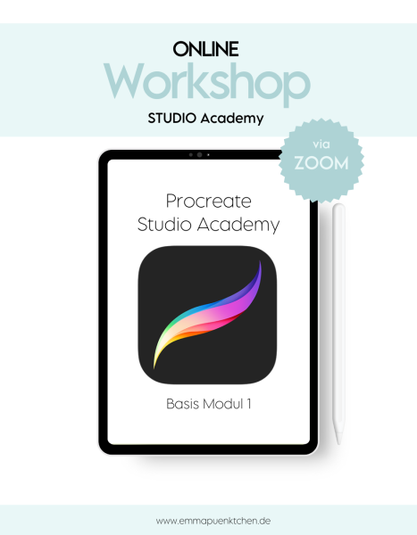 emmapünktchen ® Studio Academy - Base Workshop Procreate